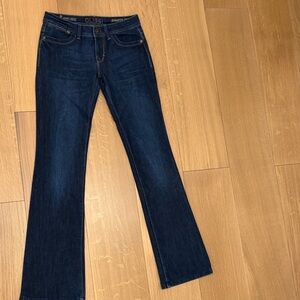 DL1961 Women's Dark Blue Flare Jeans